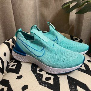 Epic Phantom React Flyknit GS Hyper Turquoise Brand New Without Box M 5.5 W 7